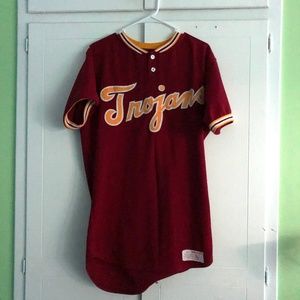USC Trojans Vintage Baseball Jersey (1990)